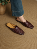 Dalvi Genuine Leather Mules