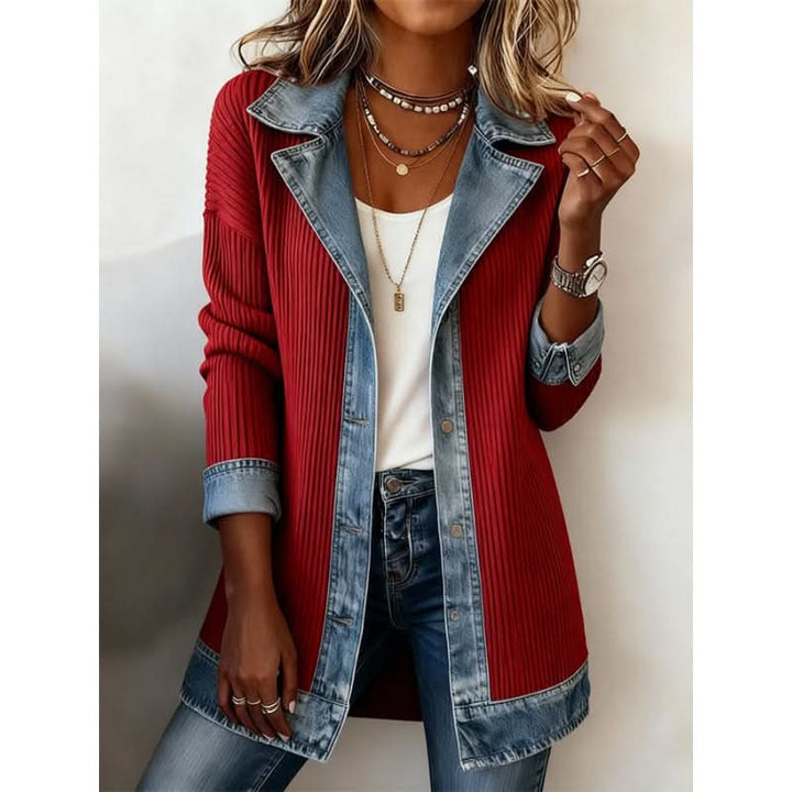 Michelle| Jacket with contrast trim