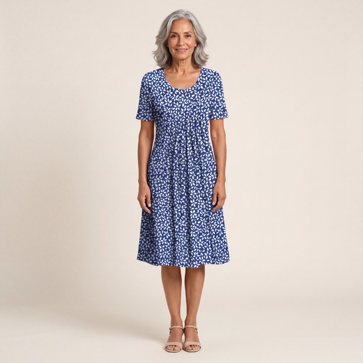 GEORGINA | ELEGANT DRESS WITH TUMMY COVERAGE