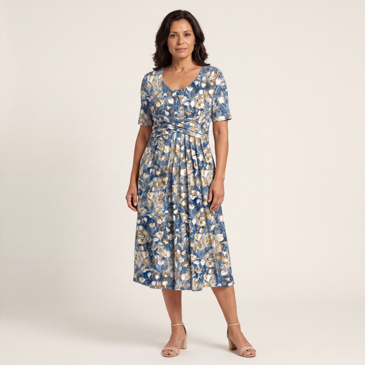 GEORGINA | ELEGANT DRESS WITH TUMMY COVERAGE
