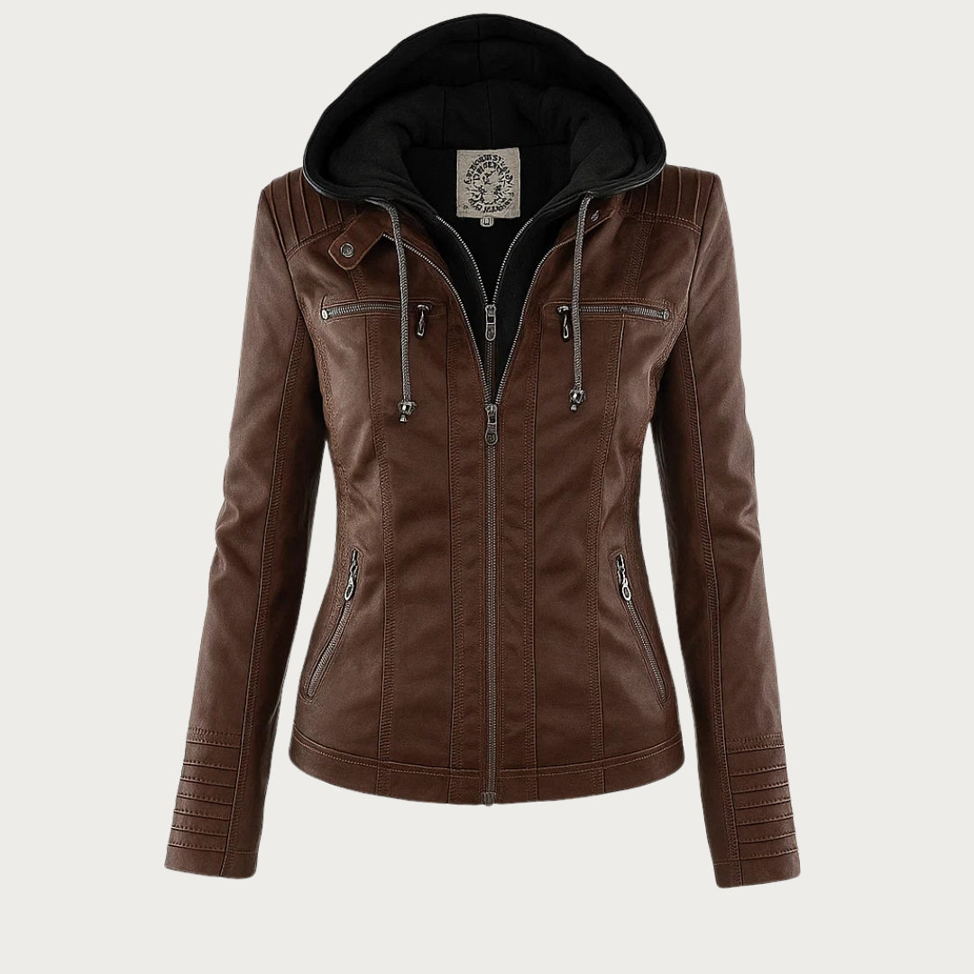 Becky | Robust and Elegant Leather Jacket
