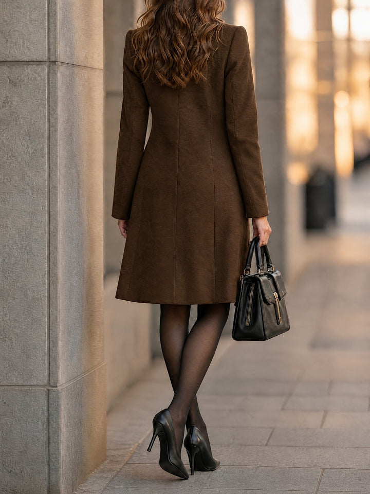 Vivienne – Tailored Double-Breasted Coat