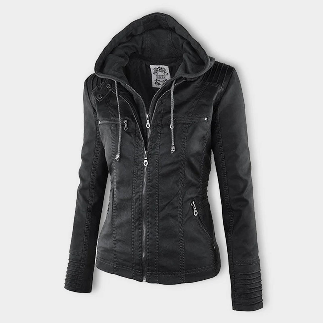 Becky | Robust and Elegant Leather Jacket