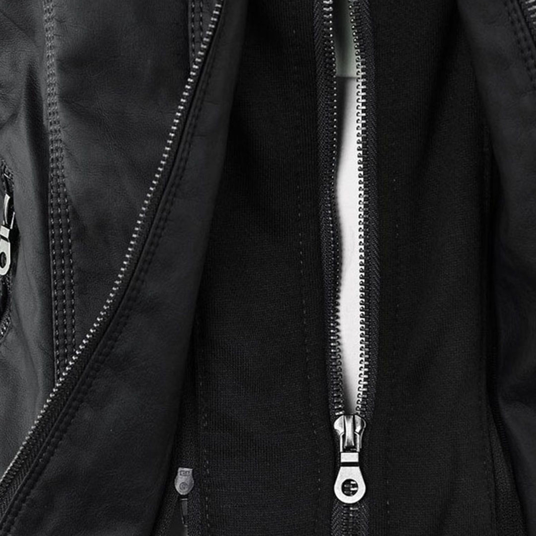 Becky | Robust and Elegant Leather Jacket