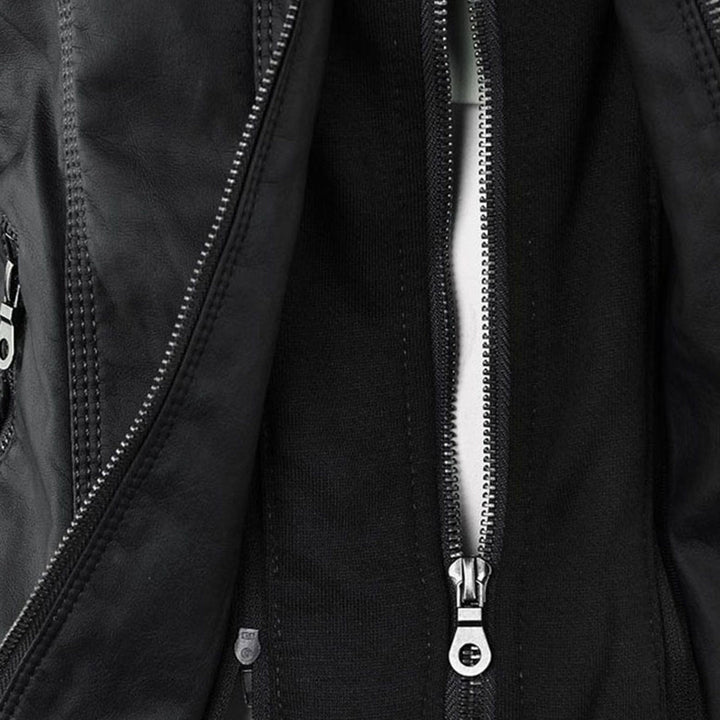 Becky | Robust and Elegant Leather Jacket
