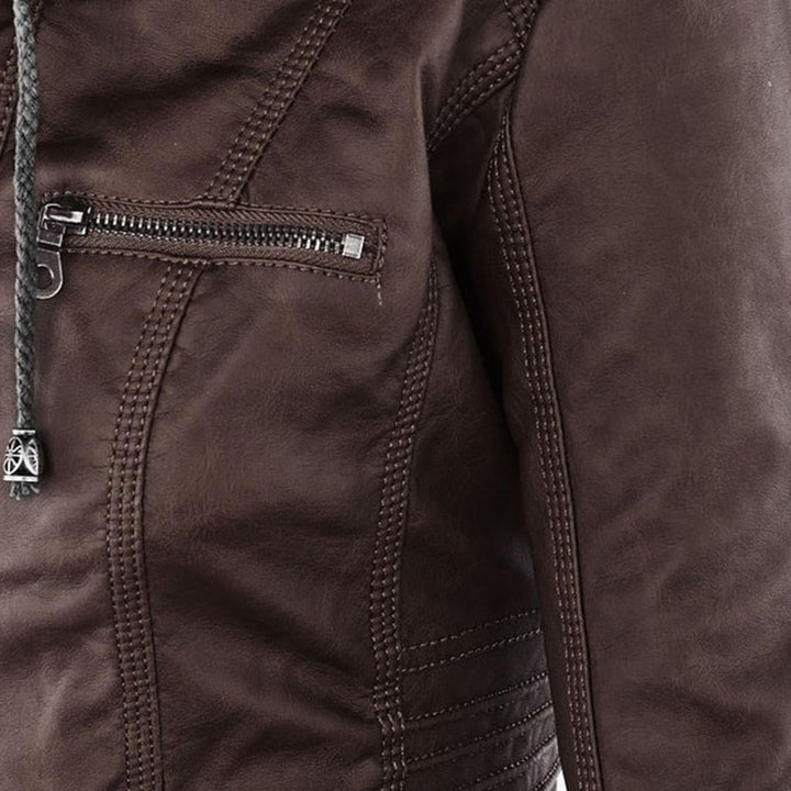 Becky | Robust and Elegant Leather Jacket