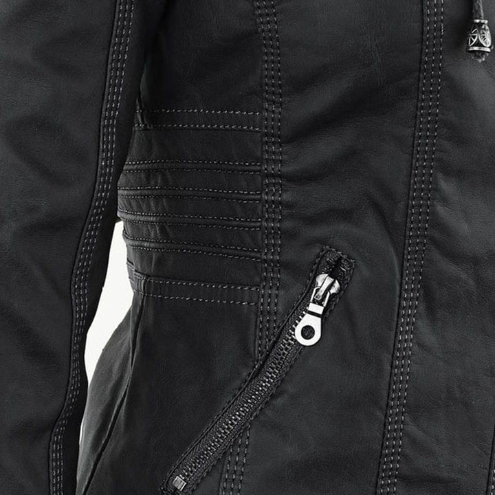 Becky | Robust and Elegant Leather Jacket