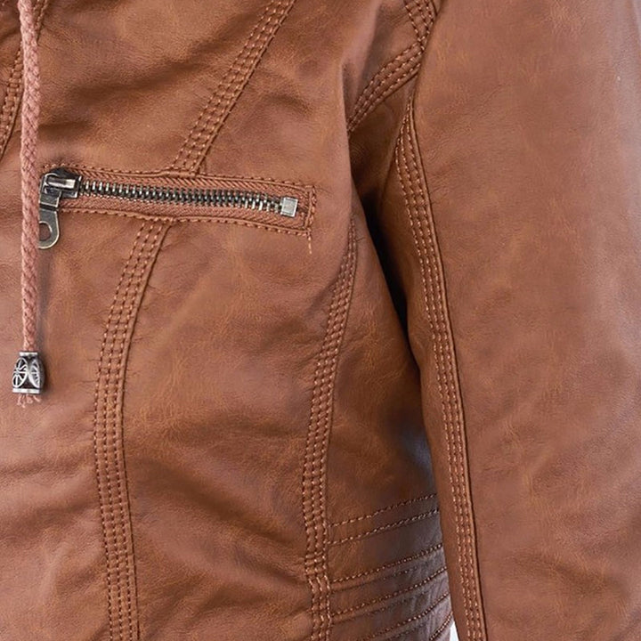 Becky | Robust and Elegant Leather Jacket