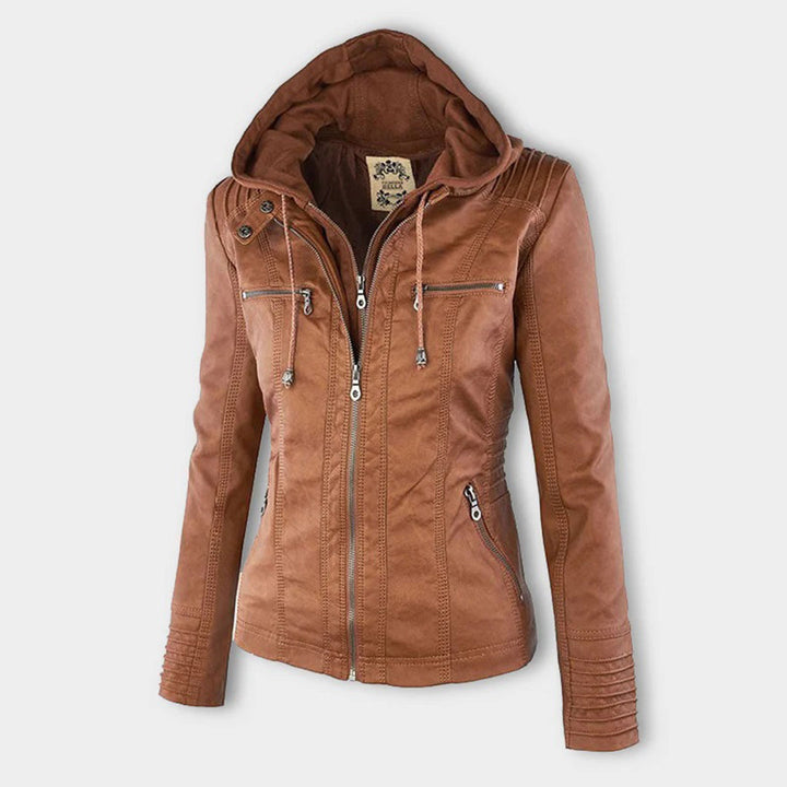 Becky | Robust and Elegant Leather Jacket