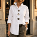 Sarah | Statement Button Blouse